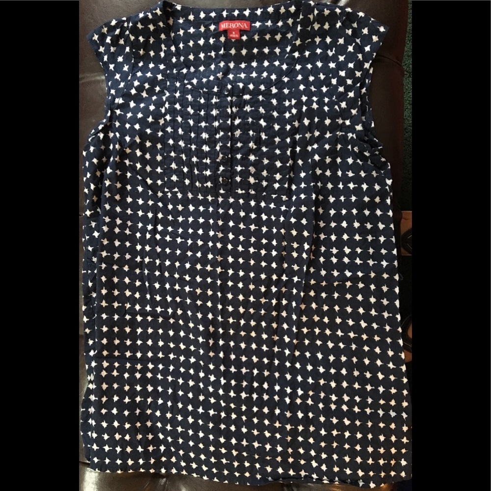 Cute cotton poplin top!